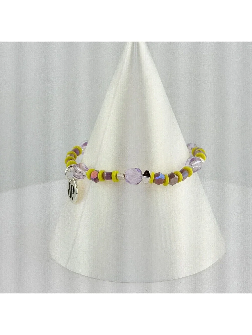 Bomb Party Single Stack Bracelet - on Silver Plating #153